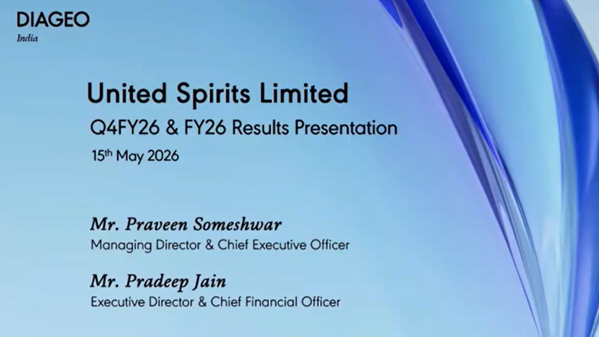 FY26 Investor Presentation