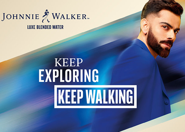 Icon Meets Icon: Johnnie Walker Luxe Blended Water x Virat Kohli Usher in a New Era of Keep Walking for a Billion Hearts