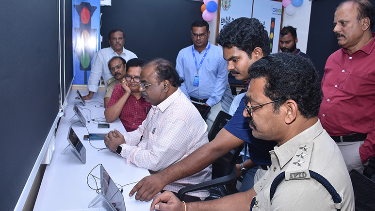 Diageo India Inaugurates Driver Sensitisation Tab Lab at RTO Vijayawada, Andhra Pradesh